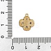 304 Stainless Steel Rhinestone Pendants STAS-E547-06A-G-3