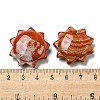 Natural Red Jasper Carved Healing Sun Figurines DJEW-D012-04D-2