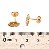 304 Stainless Steel Stud Earrings EJEW-M098-01C-G-2