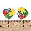 Alloy Enamel Pendants FIND-I067-01G-03-3