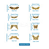 Tibetan Style Alloy Beads TIBEB-CD0001-04AG-7