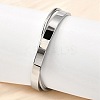 304 Stainless Steel Bangles BJEW-V004-01P-3