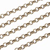 Iron Rolo Chains CHT038Y-AB-2