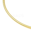 Glass Seed Beads & Stainless Steel Bangles with Black Flower for Women BJEW-JB10411-4
