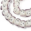 Handmade Lampwork Beads Strands LAMP-N021-42E-3