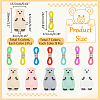 Polar Bear Silicone Knitting Needle Stoppers SIL-NB0001-25-2