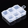 Rectangle Polypropylene(PP) Bead Storage Container CON-N011-007-2