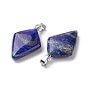 Natural Lapis Lazuli Pendants G-C110-03A-P-2