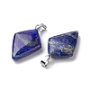 Natural Lapis Lazuli Pendants G-C110-03A-P-2