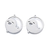 Non-Tarnish 201 Stainless Steel Pendant STAS-B027-14P-2