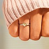 Heart 925 Sterling Silver Finger Rings for Women FS-WG1734C-02-2
