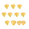 10Pcs Brass Locket Pendants KK-FP0001-01-1