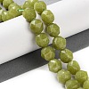 Natural Olive Jade Beads Strands G-NH0021-A17-02-2