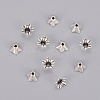 Tibetan Style Alloy Bead Caps K08T9042-1