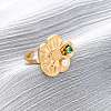 304 Stainless Steel Adjustable Cuff Rings for Women LS-RJEW-B126-05G-01-1
