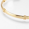 Brass Cuff Bangles LS-BJEW-K153-02E-2