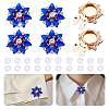 Alloy Cufflinks & 4-Hole Plastic Buttons HJEW-NB00248-1