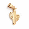 304 Stainless Steel Pendants X-STAS-E486-03G-1