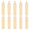 PVD Vacuum Plating 304 Stainless Steel Pendants STAS-PH0001-12G-1