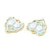 Alloy Enamel Pendants ENAM-D050-12G-3