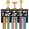 Rectangle Iron Medal Hanger Holder ODIS-WH0052-054-1