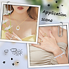 100Pcs 2 Colors Tibetan Style Alloy Charms FIND-SC0010-74-5