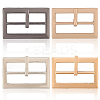 20Pcs 4 Colors Alloy Belt Buckles FIND-CL0001-36A-7