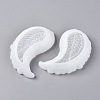 Angel Wing Jewelry Tray Silicone Molds X-DIY-WH0162-84-2