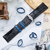 14Pcs 7 Styles Cowhide Leather Watch Strap Ring FIND-FH0017-42A-4