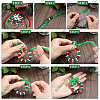 Acrylic with Plastic Christmas Candy Beading Set DIY-SC0026-81B-3