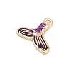 Alloy Enamel Pendants PALLOY-D369-05LG-2