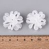 Frosted Transparent Acrylic Cabochons AC-N177-01A-01-3