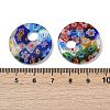 Handmade Millefiori Glass Pendants LAMP-G166-08A-3