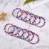 20Pcs Handmade Polymer Clay Heishi SUrfer Stretch Bracelet Set BJEW-SW00087-3