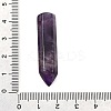 Natural Mixed Gemstone Pointed Pendants G-Q035-01-3