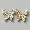 Alloy Rhinestone Cabochons MRMJ-WH0081-32LG-2