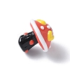 Handmade Lampwork Bumpy Beads LAMP-Q007-01C-2