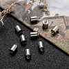 Tarnish Resistant 304 Stainless Steel Cord Ends X-STAS-M242-03-5