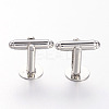 Brass Cuff Button X-KK-C2914-N-1