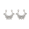 304 Stainless Steel Pendants STAS-A129-13D-P-1
