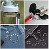 700Pcs 7 Styles 201& 304 Stainless Steel Split Rings STAS-CJ0002-17-7
