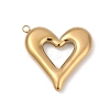 304 Stainless Steel Pendants STAS-S175-43G-G-1