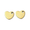Ion Plating(IP) 201 Stainless Steel Charms STAS-H191-01A-G-1