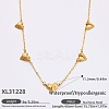 316L Surgical Stainless Steel Link Chain Necklaces for Women FS-WGE9B28-04-1