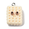 Cookies Theme Imitation Food Resin Pendants LS-RESI-B021-02C-05-1