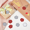 50Pcs 2 Styles Adhesive Wax Seal Stickers DIY-CP0009-10B-4