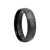 Stripe Pattern 201 Stainless Steel Finger Rings FS-WG7658E-16-1