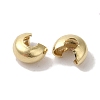 Brass Crimp Bead Cover KK-K383-07C-G-2