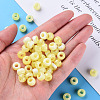 Acrylic European Beads MACR-S375-002B-08-5