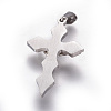 Easter Theme 304 Stainless Steel Pendants STAS-F215-07-3